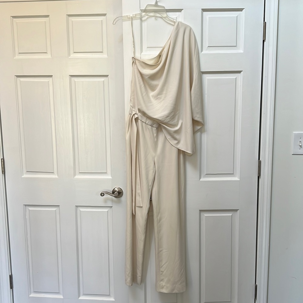Halston heritage size 2 jumpsuit